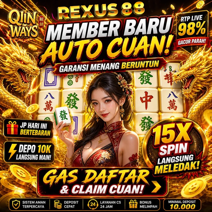 REXUS88 Platform Slot Gacor Buat Member Baru Auto Datangkan Cuan Beruntun Hari Ini